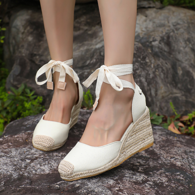 Wedges Shoes for Women Slip on - Espadrille Slip On ulasan dan harga