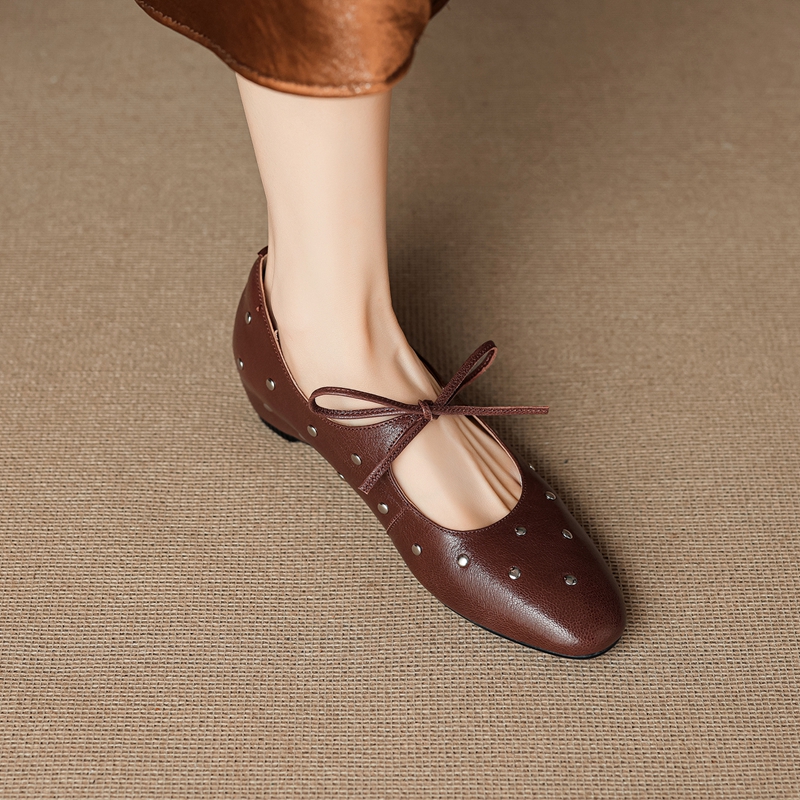 Women's Cow Leather Lace-up Sl - Espadrille Slip On ulasan dan harga