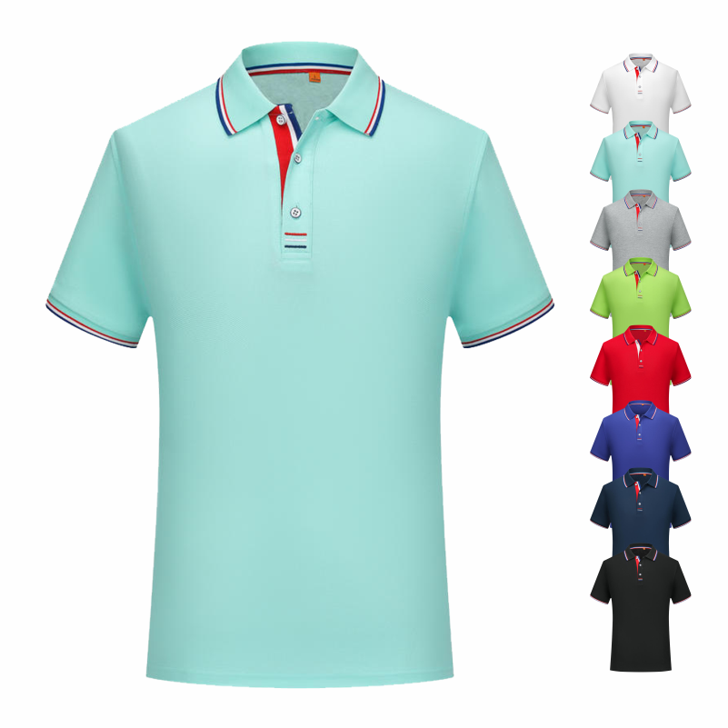 Polo Shirts Casual Solid Color - Polo Shirt Pique ulasan dan harga