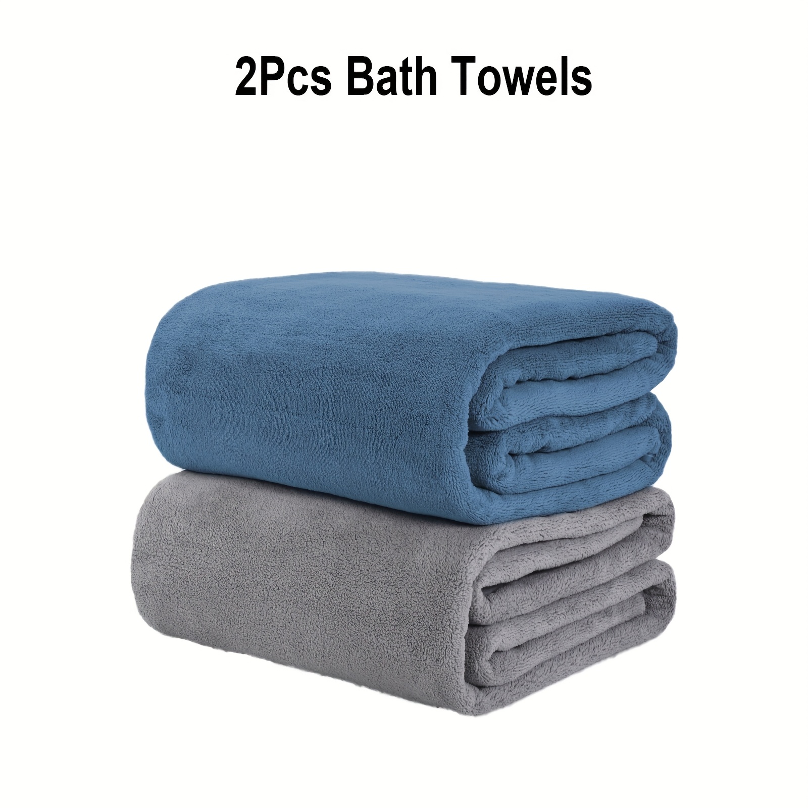 2/4pcs, Extra Large Bath Towel - Beach Towel Large ulasan dan harga