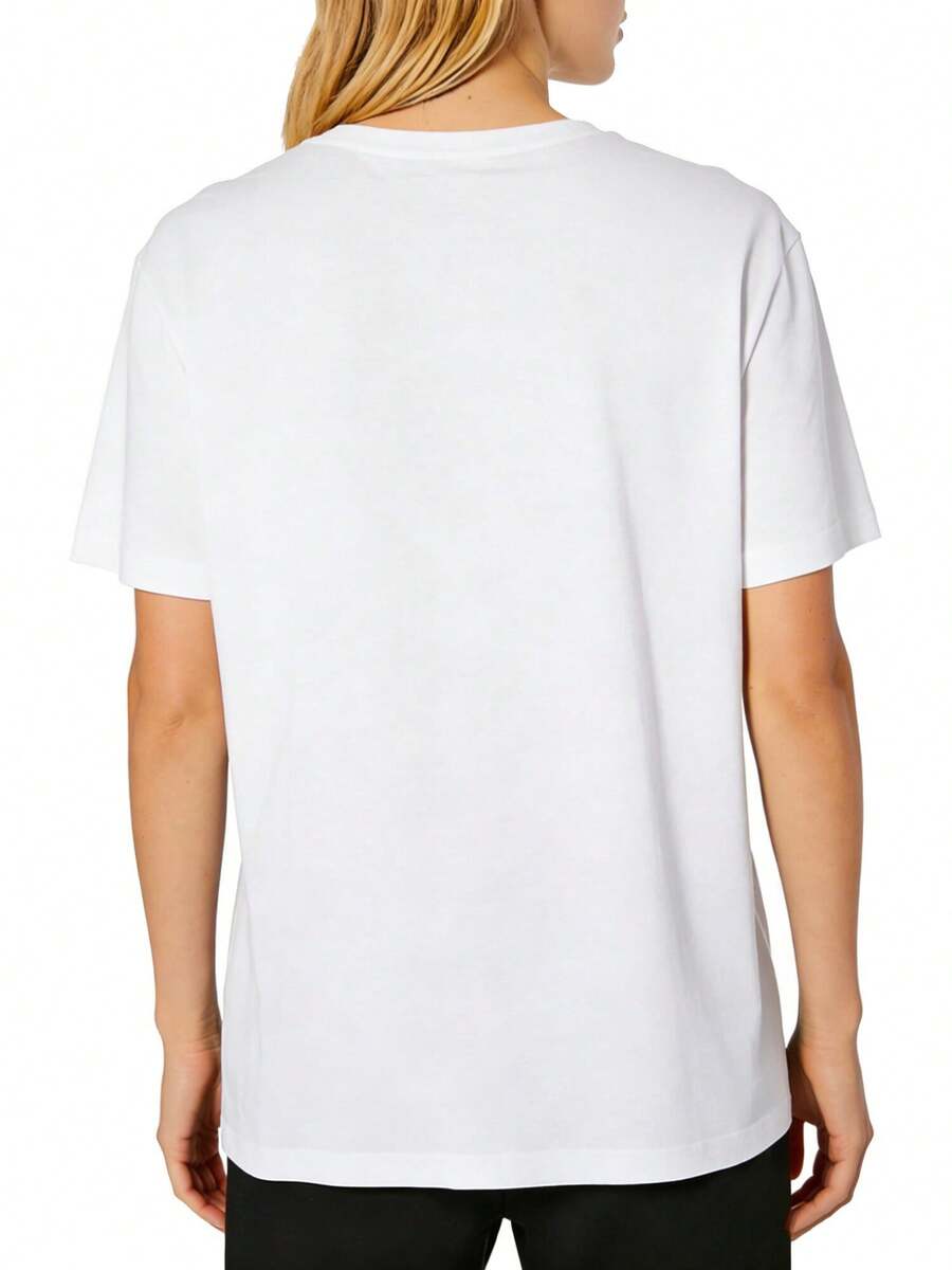 Women Plus Size Graphic Print  - Tee Graphic Print ulasan dan harga