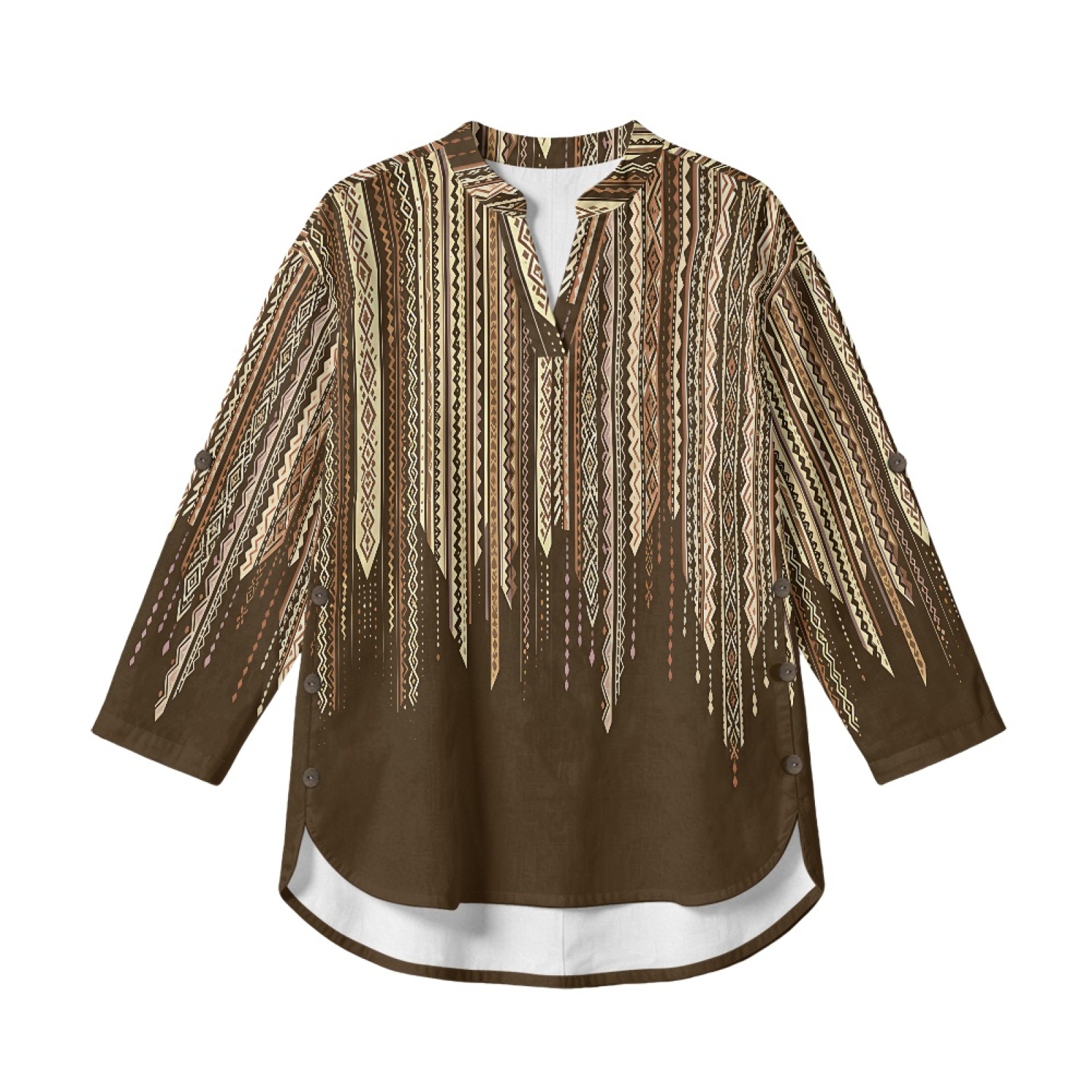 INSTANTARTS Women'S Linen V-Ne - Linen Shirt Breathable ulasan dan harga