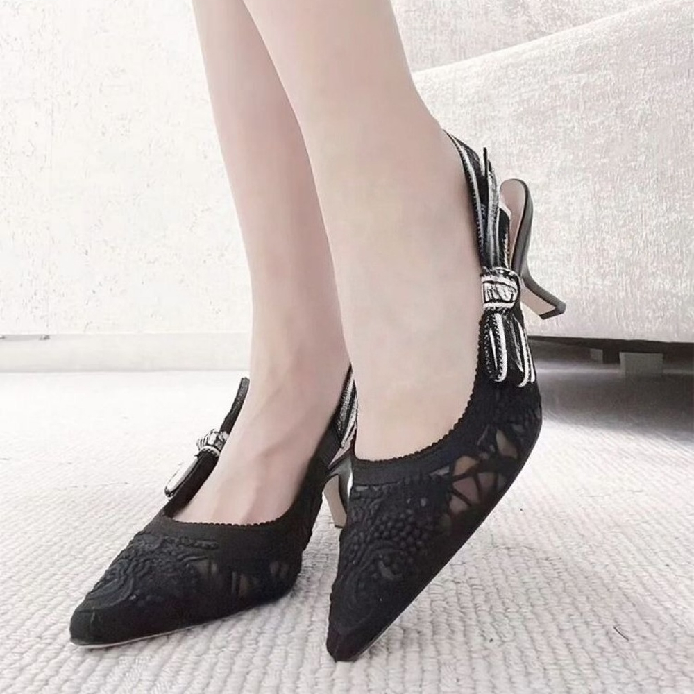 Genuine Leather High Heel Sand - Casual Sandal Leather ulasan dan harga