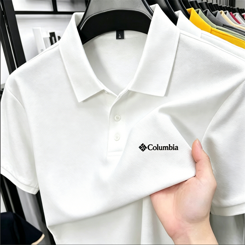 MenLapel Polo Shirts Pique Cot - Polo Shirt Pique ulasan dan harga