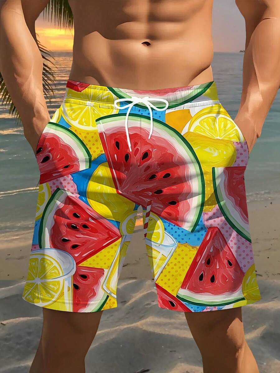 Mens Lightweight Polyester Bea - Swim Trunk Quick Dry ulasan dan harga