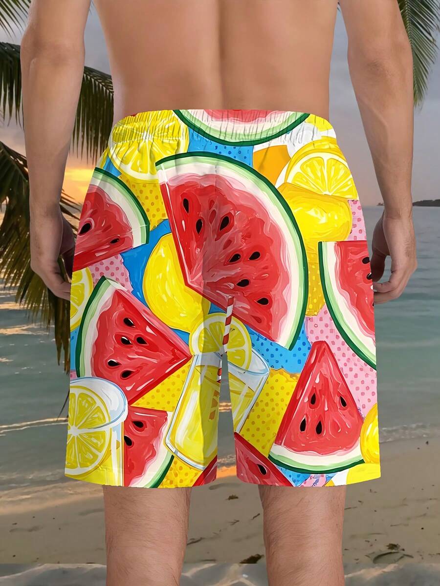 Mens Lightweight Polyester Bea - Swim Trunk Quick Dry ulasan dan harga
