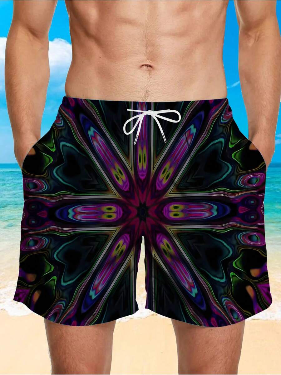 Mens Quick-Dry Beach Swim Trun - Swim Trunk Quick Dry ulasan dan harga